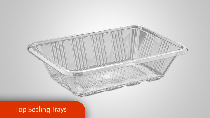 Top sealing trays